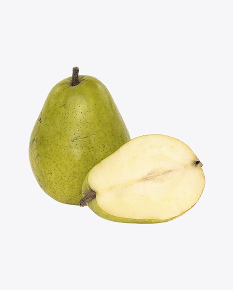 Pear and Half PNG