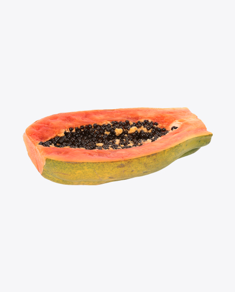 Papaya Half PNG