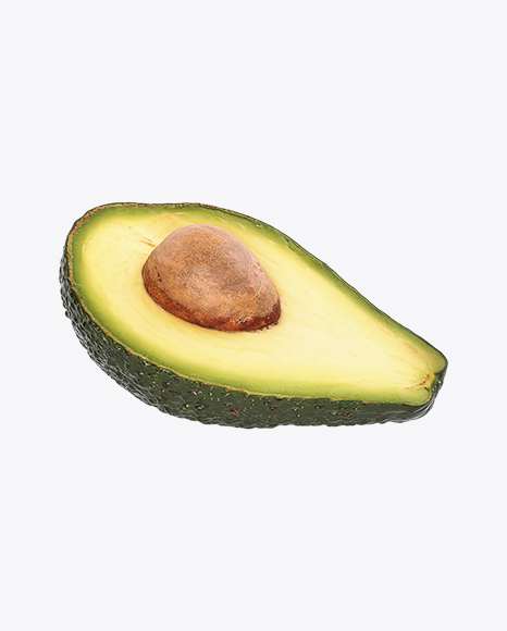 Half of Avocado PNG