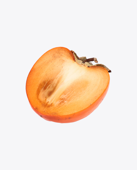 Half of Persimmon PNG