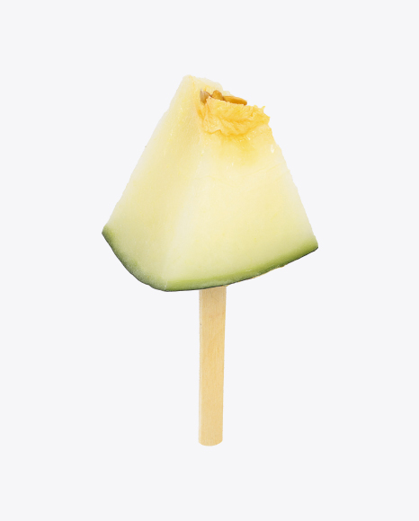 Melon Slice on Stick PNG