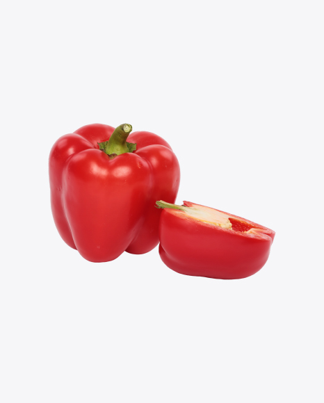 Red Pepper and Half PNG