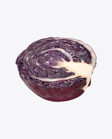 Half of Red Cabbage PNG
