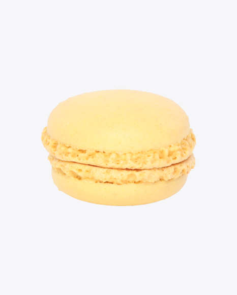 Yellow Macaron PNG