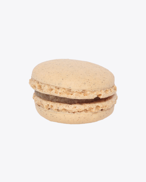 Vanilla Macaron PNG