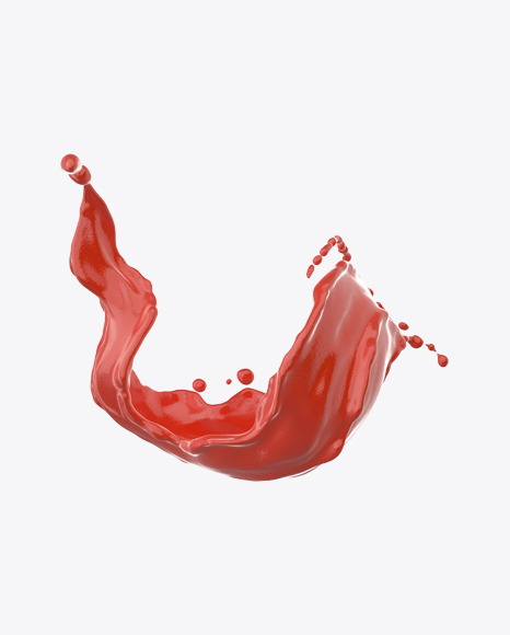 Red Paint Splash