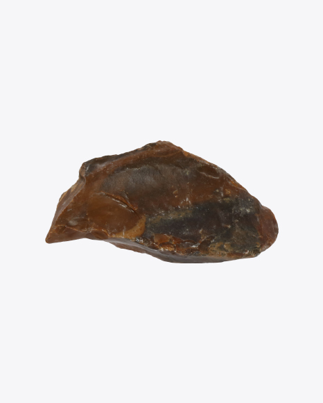 Glossy Brown Stone PNG