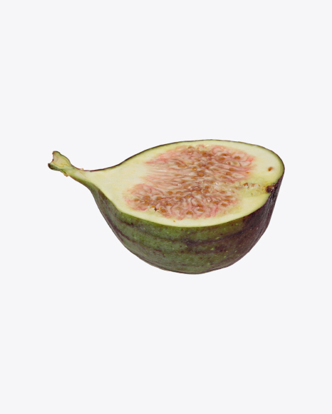 Half of Green Fig PNG
