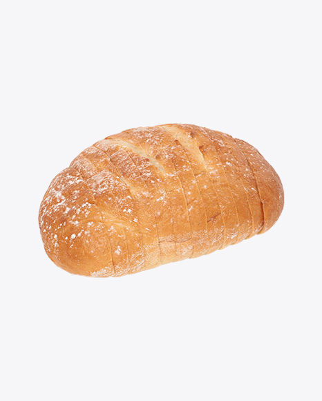 Sliced Loaf of Wheat Bread PNG