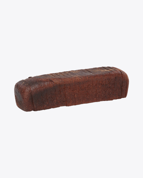 Sliced Loaf of Mini Rye Bread PNG