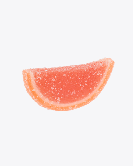 Grapefruit Jelly Fruit Slice PNG