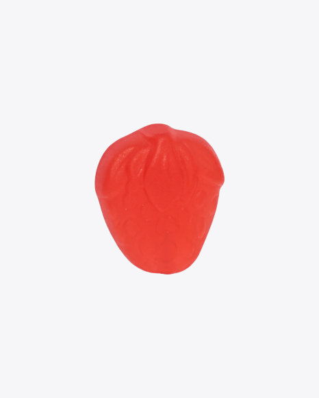 Red Strawberry Fruit Jelly Piece PNG