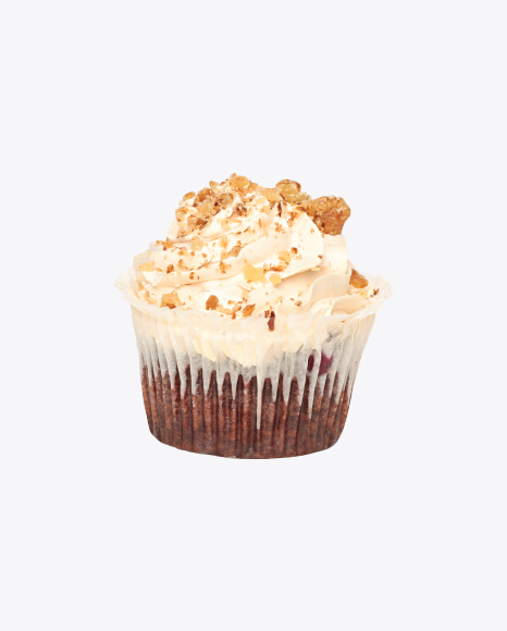 Cupcake with Walnut PNG