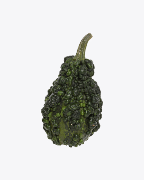 Green Warted Pumpkin PNG