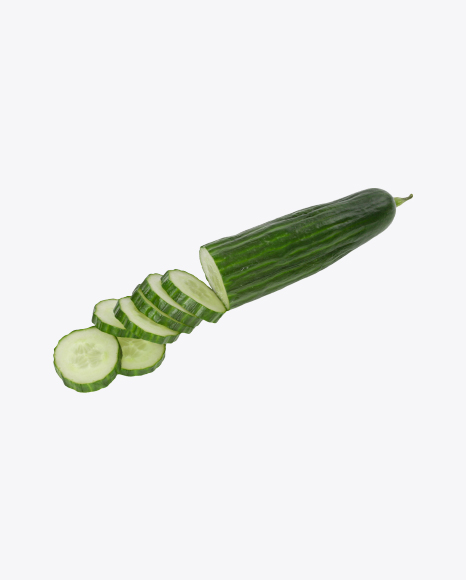 Sliced Cucumber PNG
