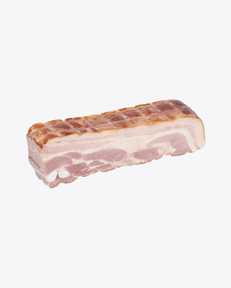 Smoked Pork Breast Piece PNG