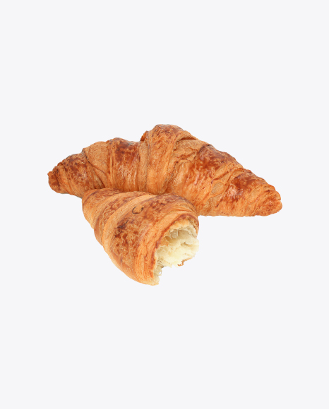 Croissant and Half PNG