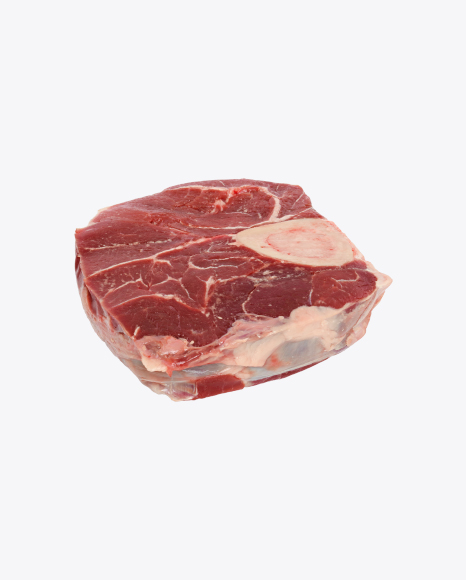 Sliced Beef Shin on the Bone PNG
