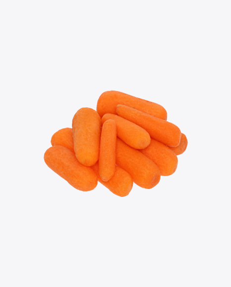 Peeled Mini Carrots PNG
