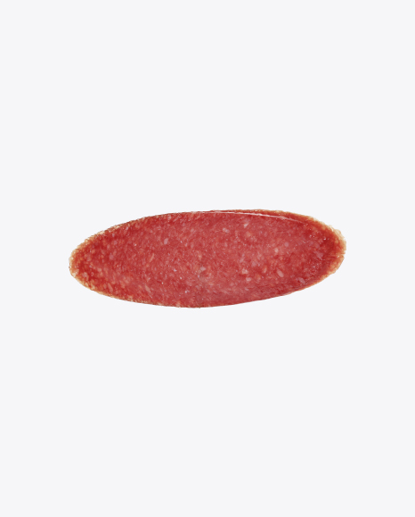 Dry-Cured Sausage Slice PNG