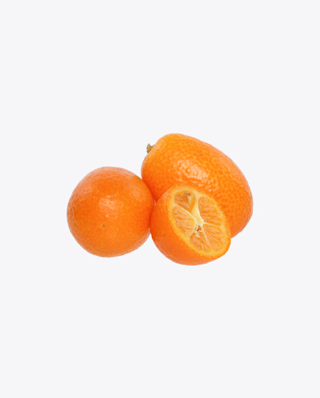 Kumquat Fruits and Half PNG