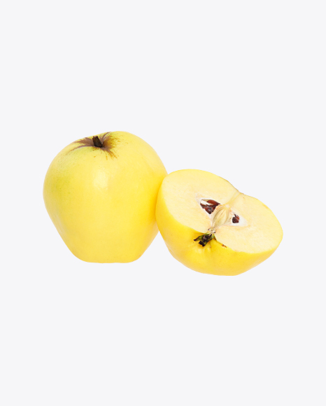 Quince Fruit and Half PNG
