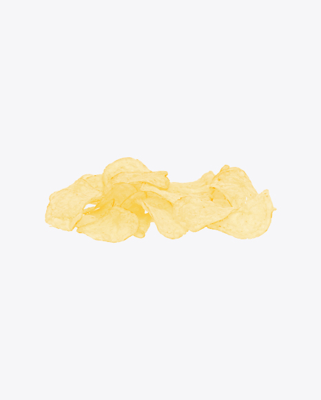 Bunch of Potato Chips PNG