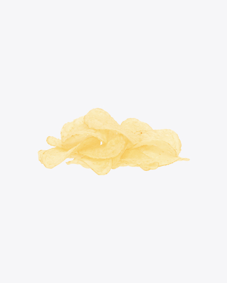 Bunch of Potato Chips PNG