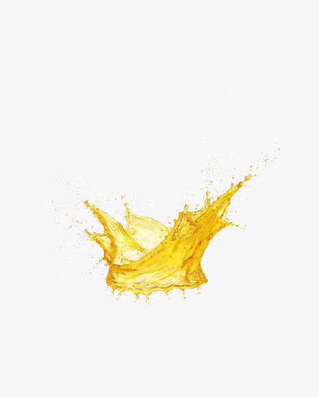 Crown Shaped Apple Juice Splash