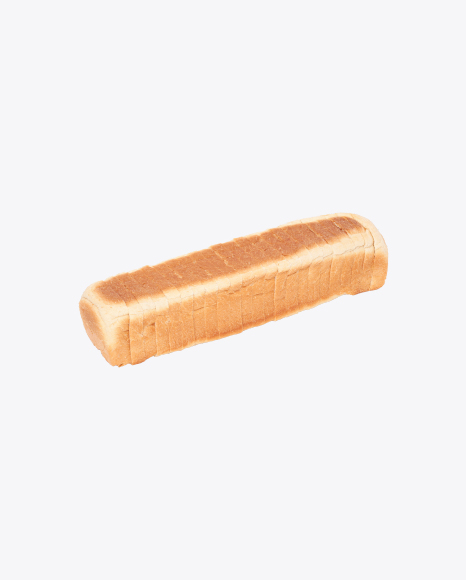 Sliced Loaf of Wheat Mini-Bread PNG