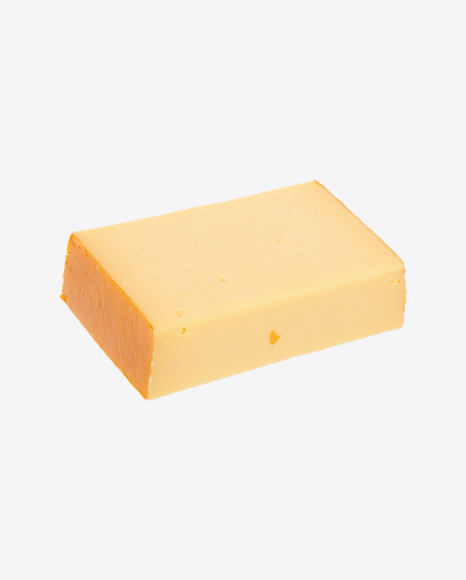 Block of Gouda Cheese PNG