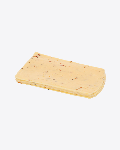 Sliced Cheese with Tomato and Basil PNG