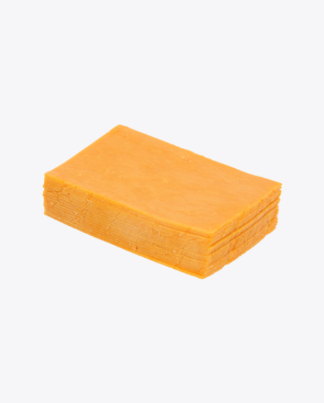 Cheddar Cheese Slices PNG