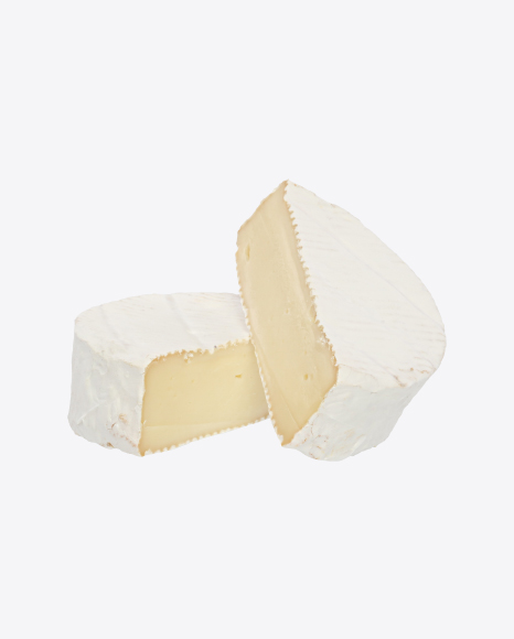 Two Camembert Halves PNG