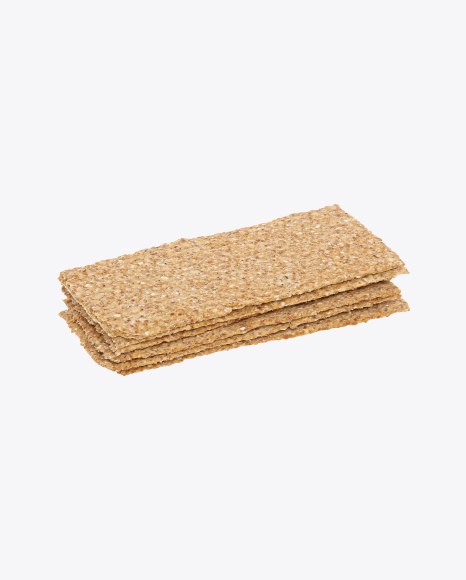 Stack of Crispbreads PNG