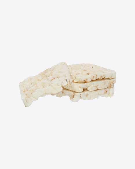 Four Rice Crispbreads with Sesame Seeds PNG