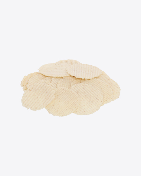 Round Wheat Crispbreads with Rye Bran PNG