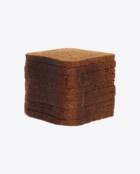 Slices of Wheat Rye Sandwich Bread PNG