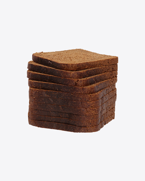 Slices of Wheat Rye Sandwich Bread PNG