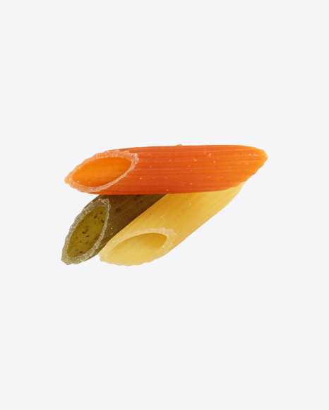 Colored Pasta Penne PNG