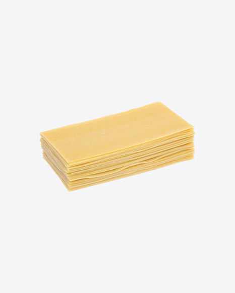 Lasagne Sheets Stack PNG