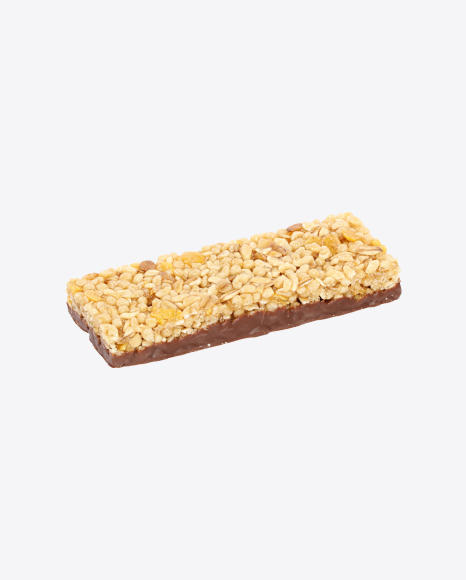 Cereals Bar with Milk Chocolate PNG