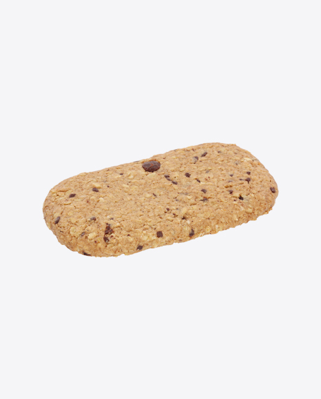 Oat Cookie with Chocolate PNG