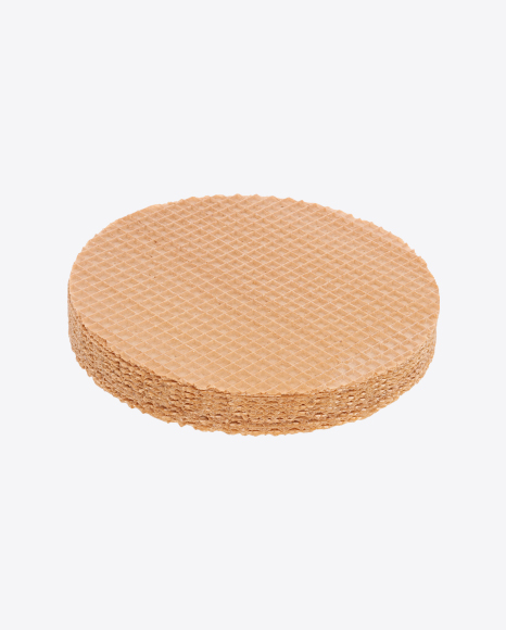 Chocolate Wafer Sheets Stack PNG