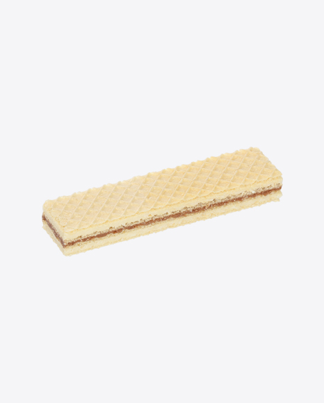 Wafer with Chocolate and Milk Cream PNG