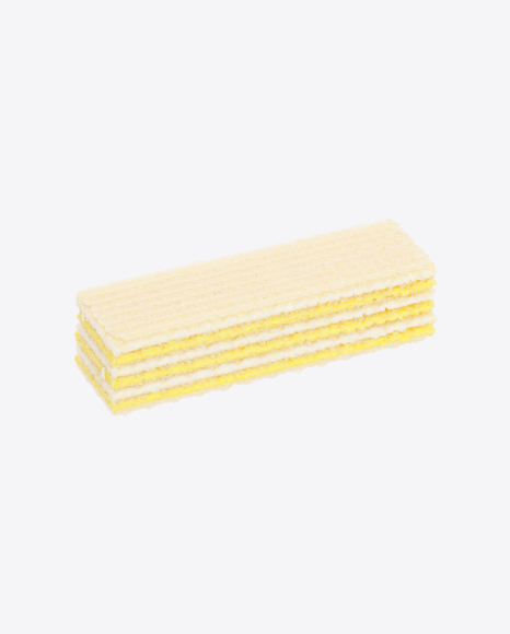 Wafer with Lemon Cream PNG