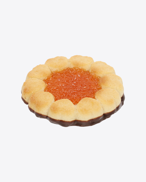 Orange Marmalade Cookie with Chocolate PNG