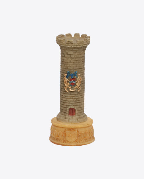 Chess Rook Figure PNG