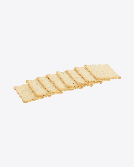 Crackers with Poppy Seeds PNG