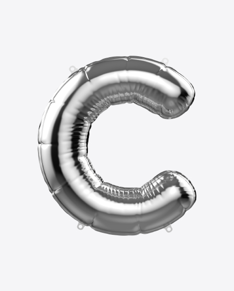 Letter C Foil Balloon